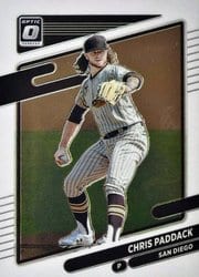 2021 Donruss Optic Base Set Chris Paddack #198 card