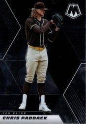 2021 Panini Mosaic Base Set Chris Paddack #141 card