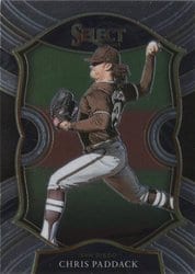 2021 Panini Select Base Set Chris Paddack #17 card