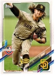 2021 Topps Opening Day Base Set Chris Paddack #181 card