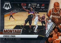2020-21 Panini Mosaic Montage Chris Paul #12 card