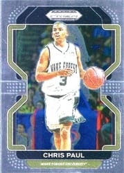 2022 Panini Prizm Draft Picks Base Set Chris Paul #8 card