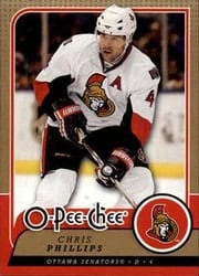 2008-09 O-Pee-Chee Base Set Chris Phillips #439 card