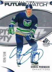 2020-21 SP Signature Edition Legends Base Set Chris Pronger #383 card