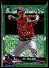 2018 Bowman Chrome Prospects Chris Rodriguez #BCP-108 card