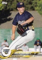 2018 Topps Pro Debut Base Set Chris Rodriguez #125 card