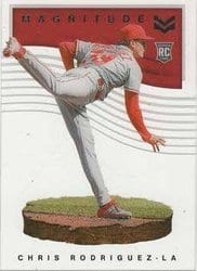 2021 Panini Chronicles Magnitude Chris Rodriguez #14 card