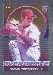 2021 Panini Chronicles Overdrive Chris Rodriguez #3 card