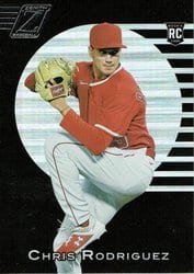 2021 Panini Chronicles Zenith Chris Rodriguez #18 card