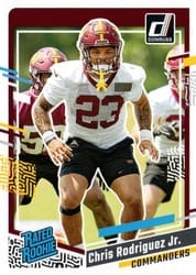 2023 Donruss Base Set Chris Rodriguez Jr. #398 card