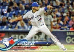 2018 Topps Base Set Chris Rowley #315 card