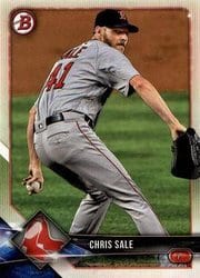 2018 Bowman Base Set Chris Sale #94 card