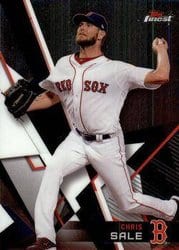 2018 Finest Base Set Chris Sale #64 card