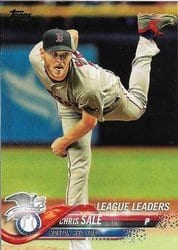 2018 Topps Base Set Chris Sale #129 card