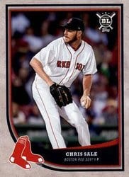 2018 Topps Big League Base Set Chris Sale #83 card