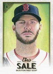 2018 Topps Gallery Base Set Chris Sale #120 card