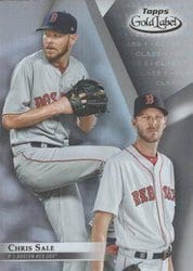 2018 Topps Gold Label Base Set Chris Sale #21 card