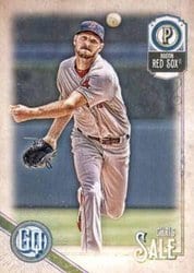 2018 Topps Gypsy Queen Base Set Chris Sale #100 card