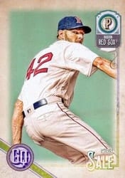 2018 Topps Gypsy Queen Base Set Chris Sale #100c card