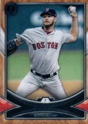 2018 Topps Tribute Base Set Chris Sale #48 card