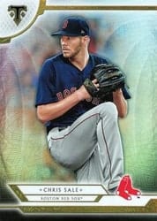 2018 Topps Triple Threads Base Set Chris Sale #33 card