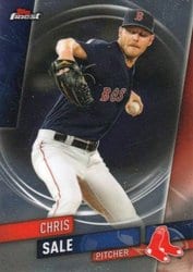 2019 Finest Base Set Chris Sale #110 card