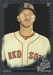 2019 Topps Allen & Ginter X Base Set Chris Sale #99 card