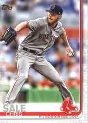 2019 Topps Base Set Chris Sale #643 card