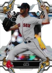2019 Topps High Tek Base Set Chris Sale #8 card