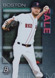 2020 Bowman Platinum Base Set Chris Sale #56 card