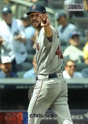 2020 Stadium Club Base Set Chris Sale #10 card