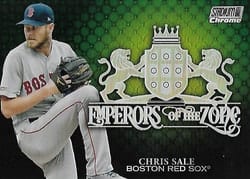 2020 Stadium Club Chrome Emperors of the Zone Chris Sale #EOZ-19 card