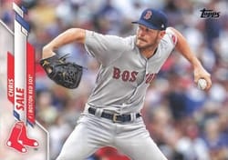 2020 Topps Base Set Chris Sale #672 card