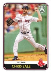 2020 Topps Big League Base Set Chris Sale #149 card
