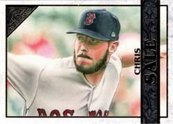 2020 Topps Gallery Base Set Chris Sale #58 card