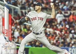 2020 Topps Update Base Set Chris Sale #U-287 card