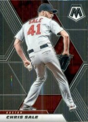 2021 Panini Mosaic Base Set Chris Sale #6 card