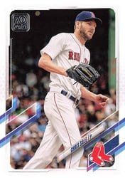2021 Topps Base Set Chris Sale #609 card