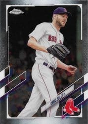 2021 Topps Chrome Base Set Chris Sale #60 card