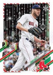 2021 Topps Holiday Base Set Chris Sale #HW179 card
