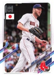 2021 Topps Japan Edition Base Set Chris Sale #174 card
