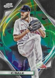 2022 Topps Cosmic Chrome Base Set Chris Sale #198 card