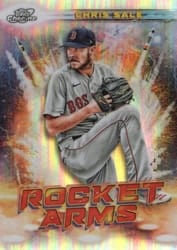 2022 Topps Cosmic Chrome Rocket Arms Chris Sale #RA-10 card