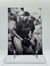 2025 Topps Black & White Base Set Chris Sale #49 card