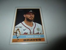 2025 Topps Heritage Chris Sale #257 card