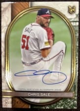 2025 Topps Museum Collection Archival Autographs Chris Sale #AA-CS card