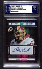 2024 Panini Photogenic Snapshots Autographs Chris Samuels #SSA-CSA card