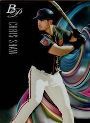 2018 Bowman Platinum Top Prospects Chris Shaw #TOP-87 card