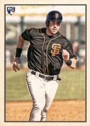 2019 Bowman Heritage Base Set Chris Shaw #53VR-46 card