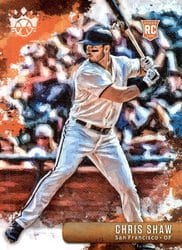2019 Panini Diamond Kings Base Set Chris Shaw #68 card